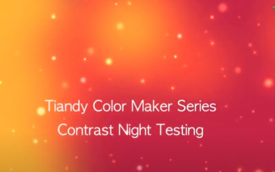 Tiandy Color Maker series night testing